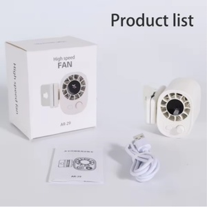 Ventilateurs de cou USB portables et pliables, simples et innovants, pour l'extérieur, vente en gros - Product Image 2