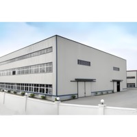 Almacén de Acero Q235B de Alta Resistencia - Edificio Prefabricado sin Columnas de Gran Envergadura para Almacenamiento de Mercancías Pesadas