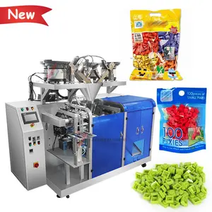 Automatic Blocks Toy Bricks Stand Up Zipper Pouch Packing Machine Doypack Counting And Packing Machine