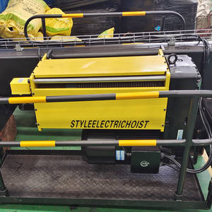 رافعات كهربائية بحبل سلكي من النوع الأوروبي بسعات 1 و3 و5 و10 و15 و20 طن، رافعة سلسلة كهربائية متعددة السرعات، سعر رافعة كهربائية - Product Image 5