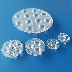 Lente led acrílica de 67mm, 6/7/9/12/15/16/18/24/30/36, multi leds 3535 par de luz, pmma - Product Image 1