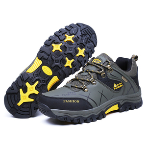Zapatos de senderismo resistentes al desgaste para hombre, zapatillas deportivas de estilo clásico con cordones para correr al aire libre, senderismo y caza, novedad - Product Image 3