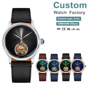 Montre Seagull Tourbillon originale, OEM personnalisée, haut de gamme, série Seagull ST8000 Tourbillon, montres mécaniques pour hommes, luxe - Product Image 1