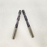 Forets en carbure de tungstène de qualité supérieure CNC machines-outils 3XD 5xD HRC55 diamant Extra/courte longueur refroidissement interne pour l'acier