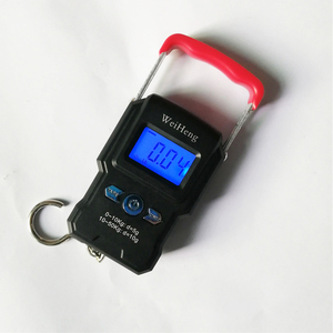 Báscula Digital Portátil para Equipaje LCD de 50 kg WH-A23 con Pantalla LED y Precisión de 1 g, Material ABS Personalizable, Color Negro OEM, WH-A2 - Product Image 6