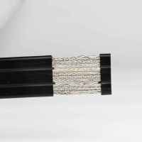 Kunden spezifisches öl beständiges flexibles PVC-Flach kabel aufzug Travelling Power Flex Lift Cable