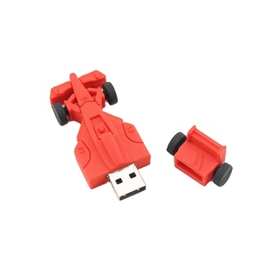 Mini Car Cartoon USB Flash Drive 256G F1 Racing Car Shape USB 2.0 Pen Drive 8GB 16GB 32GB 64GB 128GB Pendrive Flash Memory Stick