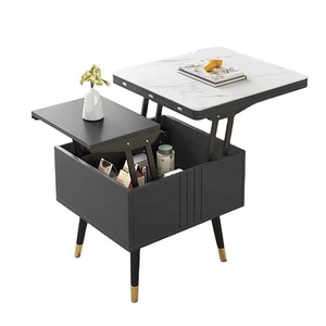 Mesa de centro elevable multifuncional transfronteriza, mesa de centro elevable creativa minimalista moderna, para apartamentos pequeños - Product Image 4