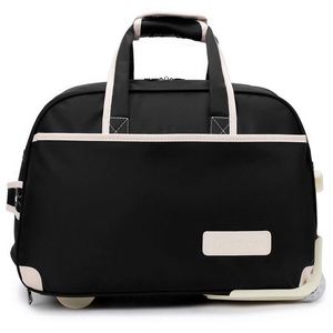 Valise pliable grande taille avec logo personnalisé, fabriquée par une usine BSCI, sac de voyage pour femmes, organisateur de bagages, sac de transport à roulettes - Product Image 5