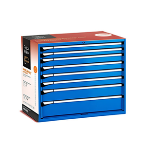 Fami Master Key Comfort <b>Drawer</b> Cabinet 8 <b>Drawers</b> 1190x726x1000 Mm Light Grey Ral7035 <b>Tool</b> Storage - Product Image 2