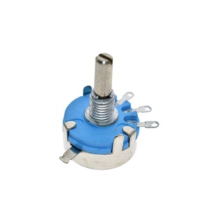 WH5-1A Carbon Potentiometer 1K 2K 10k 47K 4K7 470R 100k 470K 220k 1K5 22k 1M ohm 3-thiết bị đầu cuối vòng trục quay côn wh5 - Product Image 3
