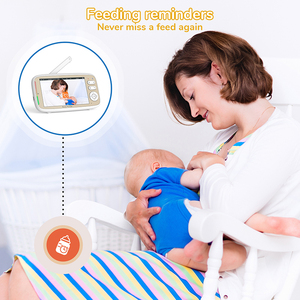 แอพมือถือสมาร์ทเบบี้มอนิเตอร์การ<span class=keywords><strong>ด</strong></span>ูแบบเรียลไทม์ กล้อง 720P การตรวจจับการเคลื่อนไหว การมองเห็นในเวลากลางคืน เสียงสองทาง แบตเตอรี่แบบชาร์จไฟไ<span class=keywords><strong>ด</strong></span>้ - Product Image 2