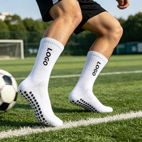 Chaussettes de football personnalisées pour hommes, antidérapantes, chaussettes de sport, chaussettes de football mi-tube personnalisées, haute qualité, respirantes et écologiques
