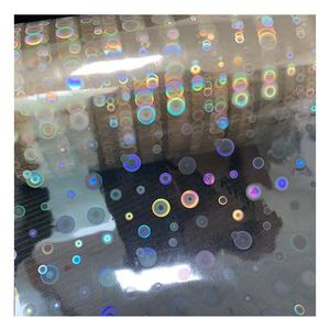 Pellicola olografica a cerchio trasparente con ologramma BOPP - Product Image 2