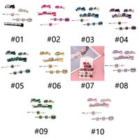 Corée doux Barrettes strass Haarklammer mignon Vintage cristal fantaisie pinces à cheveux mode cristal perle fille cheveux accessoires
