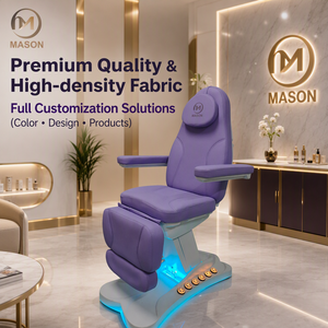Lettino Elettrico Regolabile per Estetica e Tatuaggi con Motori CE, Poltrona Reclinabile per Salone di Bellezza, Tavolo da Massaggio, Lettino per Terapia Facciale, per Hotel - Product Image 1