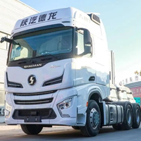 Camion tracteur SHACMAN X6000 6x4 d'occasion, diesel, automatique, 660 CV, cabine premium, suspension pneumatique complète pour les longs trajets