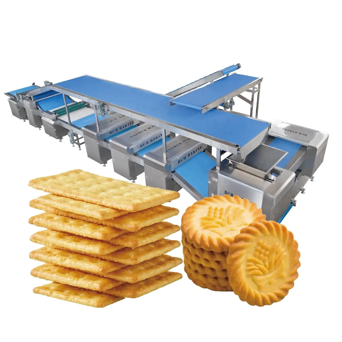 BCQ1500 полностью автоматический бисквитный станок для производства печенья