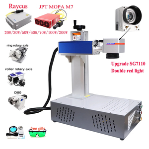 Máquina de Grabado y Corte Láser para Joyería, Mini Láser de Fibra MOPA de 60W/100W con Herramienta Rotatoria para Anillos - Product Image 2