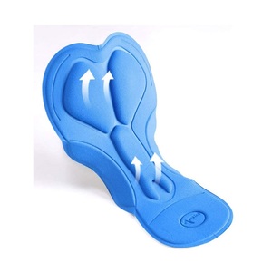 Coussin de <span class=keywords><strong>selle</strong></span> de vélo rembourré en <span class=keywords><strong>gel</strong></span>, réversible, grande taille, en Spandex/Polyester, écologique, pour short de cyclisme, <span class=keywords><strong>selle</strong></span> 19D - Product Image 1