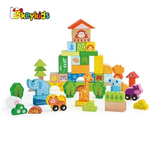 2024 nouvelle arrivée bâtiment maison jouet <span class=keywords><strong>en</strong></span> <span class=keywords><strong>bois</strong></span> château pour enfants W13A212 - Product Image 5