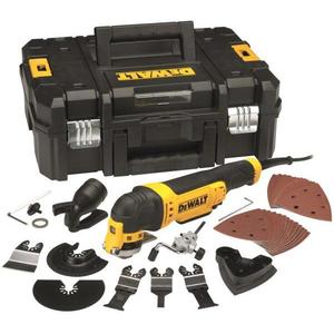 Outil oscillant multifonction DeWalt 300 watts avec accessoires pour la découpe et le ponçage du bois, du métal et du plastique - Product Image 1