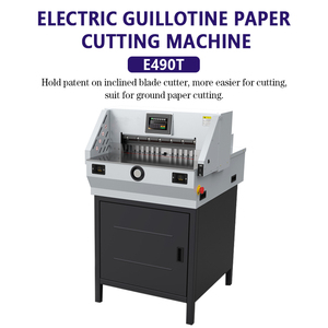 <span class=keywords><strong>Guillotine</strong></span> à papier automatique de bureau E490T A4 A2 A3, <span class=keywords><strong>guillotine</strong></span> grand format, coupe-papier électrique - Product Image 2