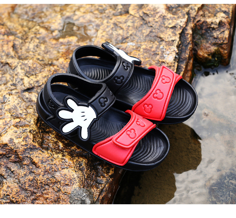 Fashion luxury wholesale cheap price summer kids girls eva sandals outdoor flat base casual shoes for children boys