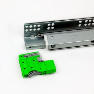 Deslizadores de cajón ajustables con perillas, riel deslizante de extensión completa oculta de 600mm - Product Image 4