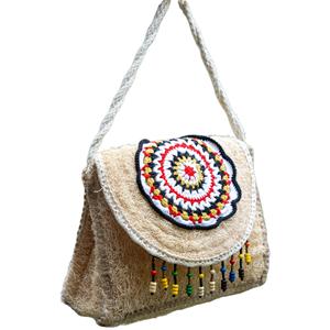 Bolso Bandolera de Lona Ecológica para Mujer, con Flores, Moderno, para Verano, Otoño y Primavera, Venta al Por Mayor - Product Image 1