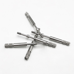 Slotted High-<b>Head</b> Knurled Hand <b>Screws</b> 4.5*49.0 Metric 304 Stainless Steel Anti-Loosening For Electronic Assembly - Product Image 1