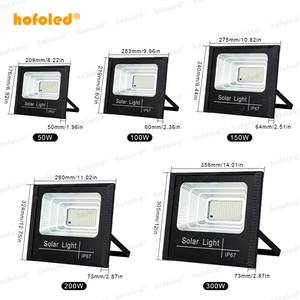 <span class=keywords><strong>Reflector</strong></span> Solar Hofoled de 300W, Proyector de 200W, Lámpara LED de Alumbrado Público, Proyector con Sensor Crepuscular de 100W, Luz Solar para Exteriores - Product Image 6