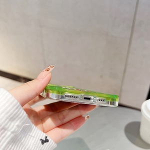Hai Lớp IMD vali phong cách chuột trên màu xanh lá cây trở lại mặt đất trường hợp điện thoại cho <span class=keywords><strong>Iphone</strong></span> 15Promax - Product Image 6