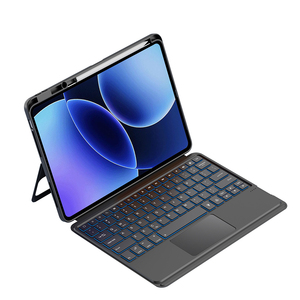 <span class=keywords><strong>Clavier</strong></span> Magique Compatible <span class=keywords><strong>avec</strong></span> Xiaomi Pad 8/8 Pro 11.2" <span class=keywords><strong>avec</strong></span> pavé <span class=keywords><strong>tactile</strong></span> intégré <span class=keywords><strong>et</strong></span> rétroéclairage RVB, étui <span class=keywords><strong>clavier</strong></span> détachable pour <span class=keywords><strong>tablette</strong></span> - Product Image 1