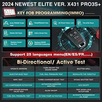 Nuevo Escáner de Diagnóstico Automotriz LAUNCH X431 PRO3S+ V5.0 Elite 2025, Lector de Códigos OBD2, Control Bidireccional para Autos y Camiones