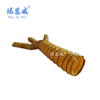 Séparateur de conduits à 4 voies-Conduits multibranches en PVC ignifugé | NUOENWEI