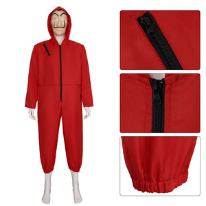 Traje de Cosplay Unisex para Adultos Manyusha Dali, Mono Rojo, Disfraz para Juego de Rol de Películas y Televisión - Product Image 1