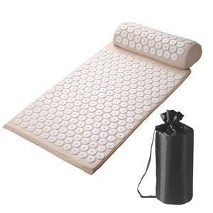 Esterilla de Acupresión con Almohada, Almohadilla de Masaje Corporal de Algodón, Esterilla Portátil de Yoga y Pilates para Relajación, Logotipo Personalizado - Product Image 4