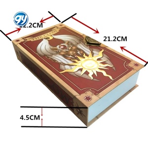 2 estilos 60 Uds <span class=keywords><strong>Card</strong></span> <span class=keywords><strong>Captor</strong></span> <span class=keywords><strong>Sakura</strong></span> Clow Tarot <span class=keywords><strong>Card</strong></span> Cosplay edición de lujo Anime Prop regalo juguete naipes - Product Image 2