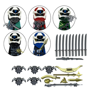 Figure di Alta Qualità per Costruzioni, Blocchi da Costruzione per Bambini, Giocattolo Digitale <span class=keywords><strong>Ninja</strong></span>, Action Figure Personalizzabile - Product Image 1