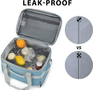 Free sample Evercredit Custom Logo Reusable Food <b>Insulated</b> Thermal Lunch <b>Cooler</b> Portable Picnic Insulation <b>Bag</b> - Product Image 5