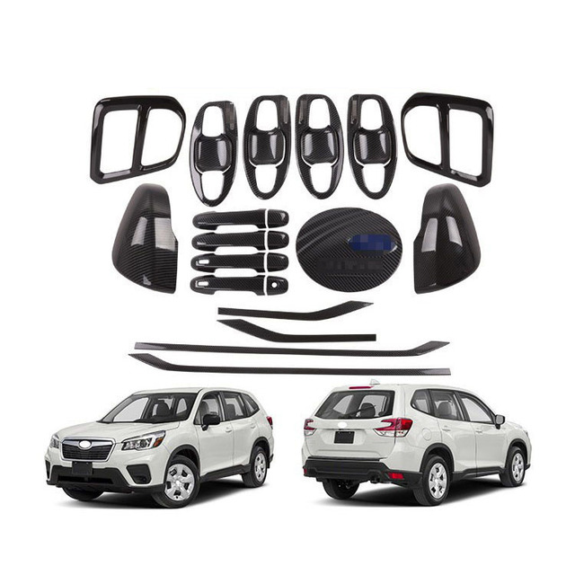 High Quality Modified Body Sticker Door Bowl Handle Fuel Tank Cover Front Fog Lamp Reversing Mirror Cover