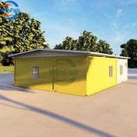 Maison Modulaire Préfabriquée Portable WinFair en Acier Léger, Type Hobbit, Abordable pour Dortoir de Chantier / Studio de Jardin