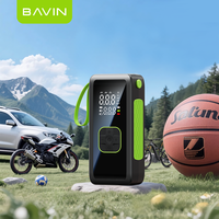 BAVIN Offre Spéciale PC1158S Portable 4500MAH d'urgence LED lumières Camping extérieur pompe à air batterie externe Wirh voiture pneu gonfleur