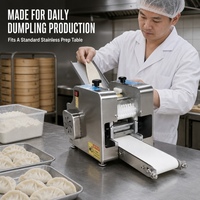 HNRB RB-S200 Machine à pâte à dumplings de comptoir 140 W en acier inoxydable pour la fabrication de wontons et baozi, vente en gros pour usines