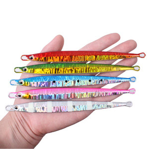 Señuelo de Pesca de Plomo de 40g para Pesca en Alta Mar, Lanzamiento Largo, Señuelo de Escala Fina para Aji, Caballa, Lubina, <span class=keywords><strong>Marlin</strong></span> - Product Image 1