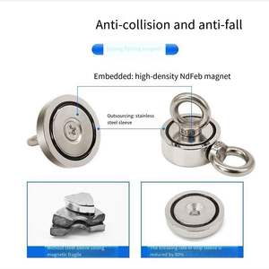 Nouvel ensemble/kit d'aimants de pêche en néodyme super puissants <span class=keywords><strong>danone</strong></span> avec corde aimantée à vendre - Product Image 5