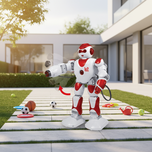 Juguetes <span class=keywords><strong>de</strong></span> robot <span class=keywords><strong>de</strong></span> control remoto con luces, música, 2,4G - Product Image 4