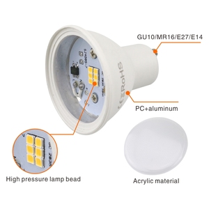 Spot <span class=keywords><strong>LED</strong></span> Ctorch 5w <span class=keywords><strong>Gu10</strong></span> <span class=keywords><strong>7w</strong></span> <span class=keywords><strong>Blanc</strong></span> <span class=keywords><strong>froid</strong></span> 170v Plafonnier encastré Mr16 <span class=keywords><strong>Gu10</strong></span> Gu5.3 <span class=keywords><strong>Ampoule</strong></span> - Product Image 6