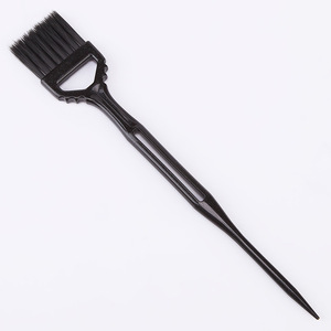 Cepillo para teñir el cabello, de nailon negro y rojo, de una sola cara, para uso en salón, para todo tipo de cabello - Product Image 4